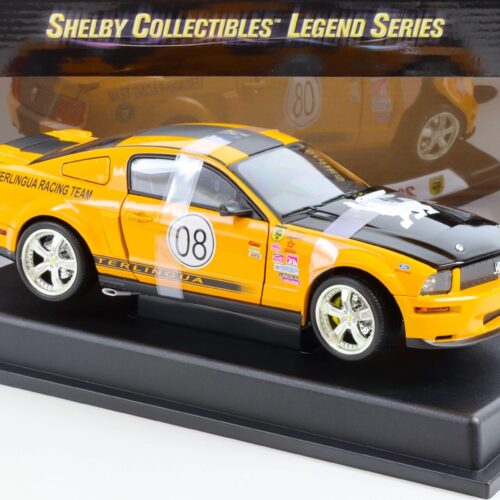 1:18 Shelby Collectibles 2008 Shelby Mustang TERLINGUA #08 grabber orange/ black