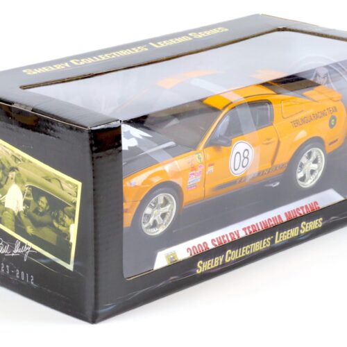 1:18 Shelby Collectibles 2008 Shelby Mustang TERLINGUA #08 grabber orange/ black