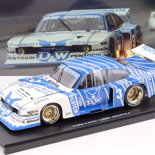 1:18 WERK83 Ford Capri Turbo Gr.5 #3 DRM 1982 D&W Klaus Niedzwiedz