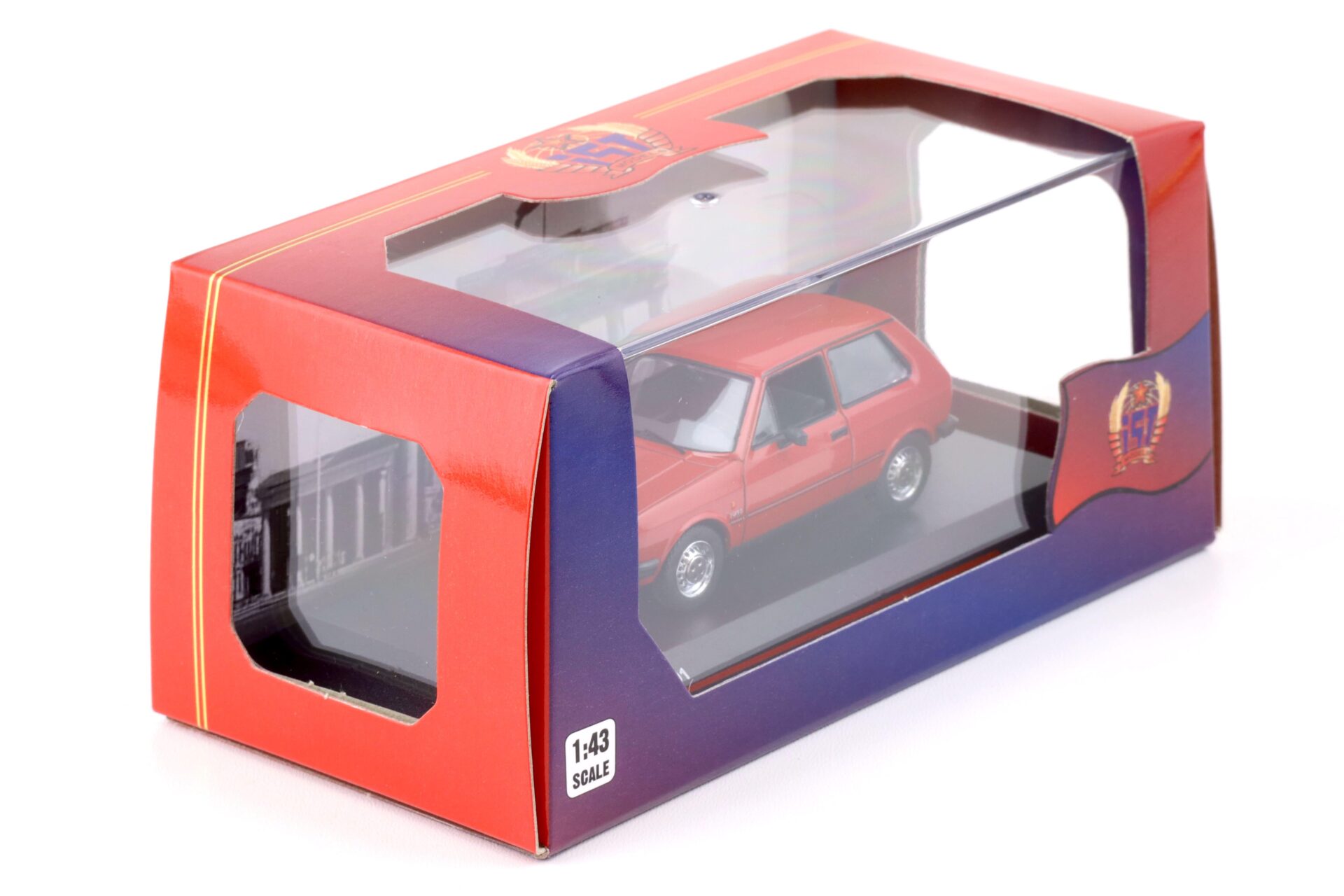 1:43 IST Models 1980 YUGO 45 red