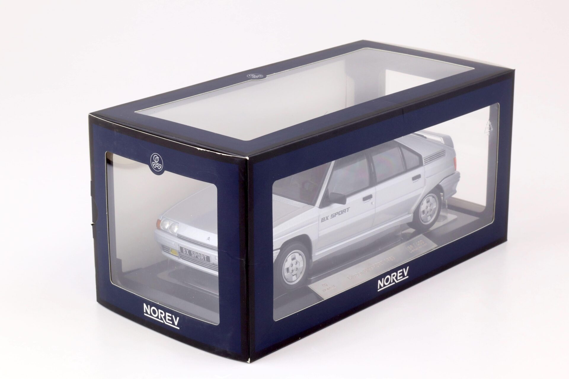 1:18 Norev Citroen BX Sport 1985 silver - Limited 400 pcs
