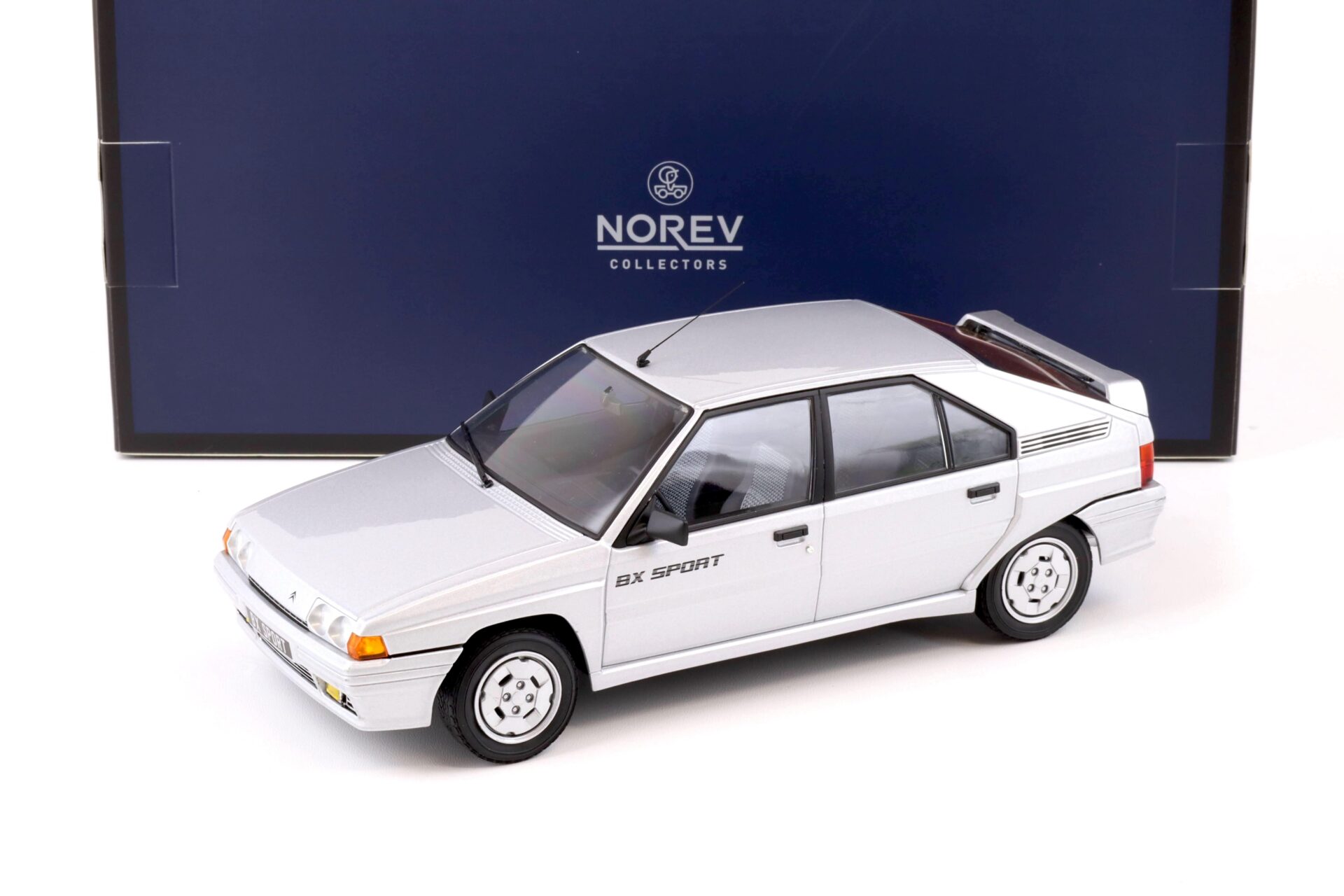 1:18 Norev Citroen BX Sport 1985 silver - Limited 400 pcs