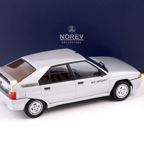 1:18 Norev Citroen BX Sport 1985 silver - Limited 400 pcs