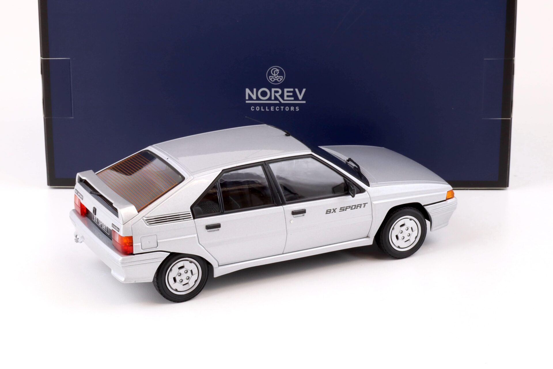 1:18 Norev Citroen BX Sport 1985 silver - Limited 400 pcs