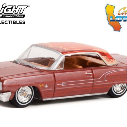 1:64 Greenlight California Lowriders Series 2 Chevrolet Impala 1964 red