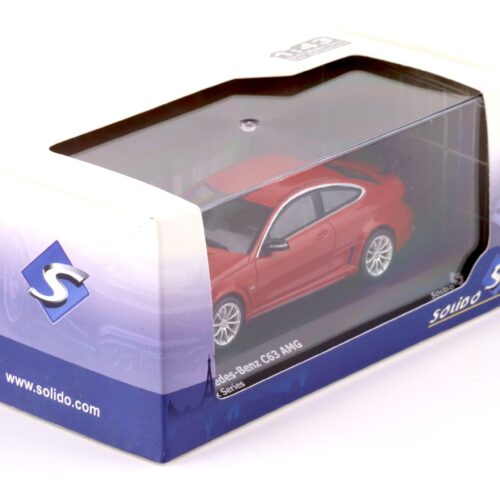 1:43 Solido Mercedes C63 AMG Black Series Coupe red