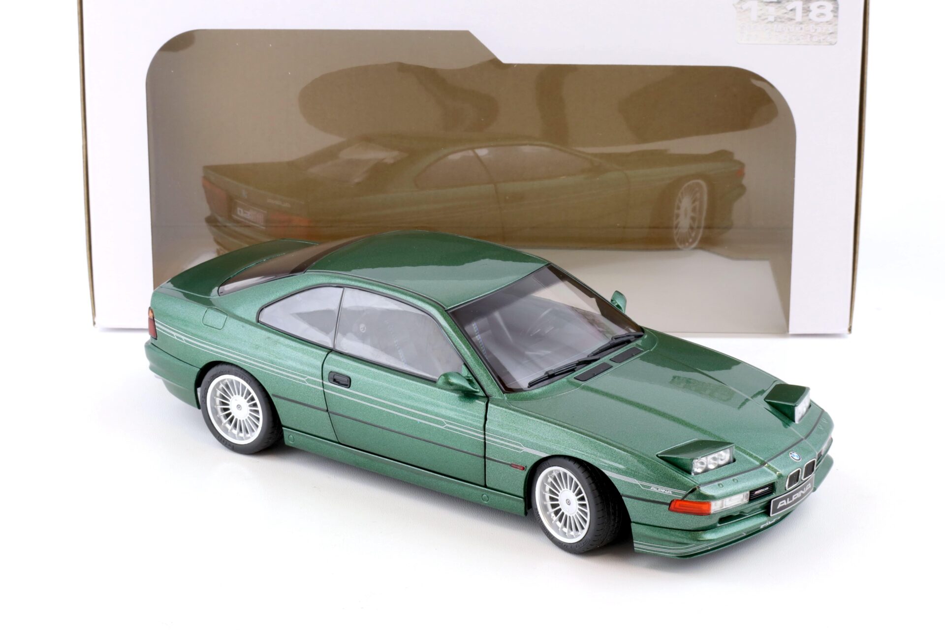 1:18 Solido BMW Alpina B12 5.0 Coupe 1990 Alpina green 2