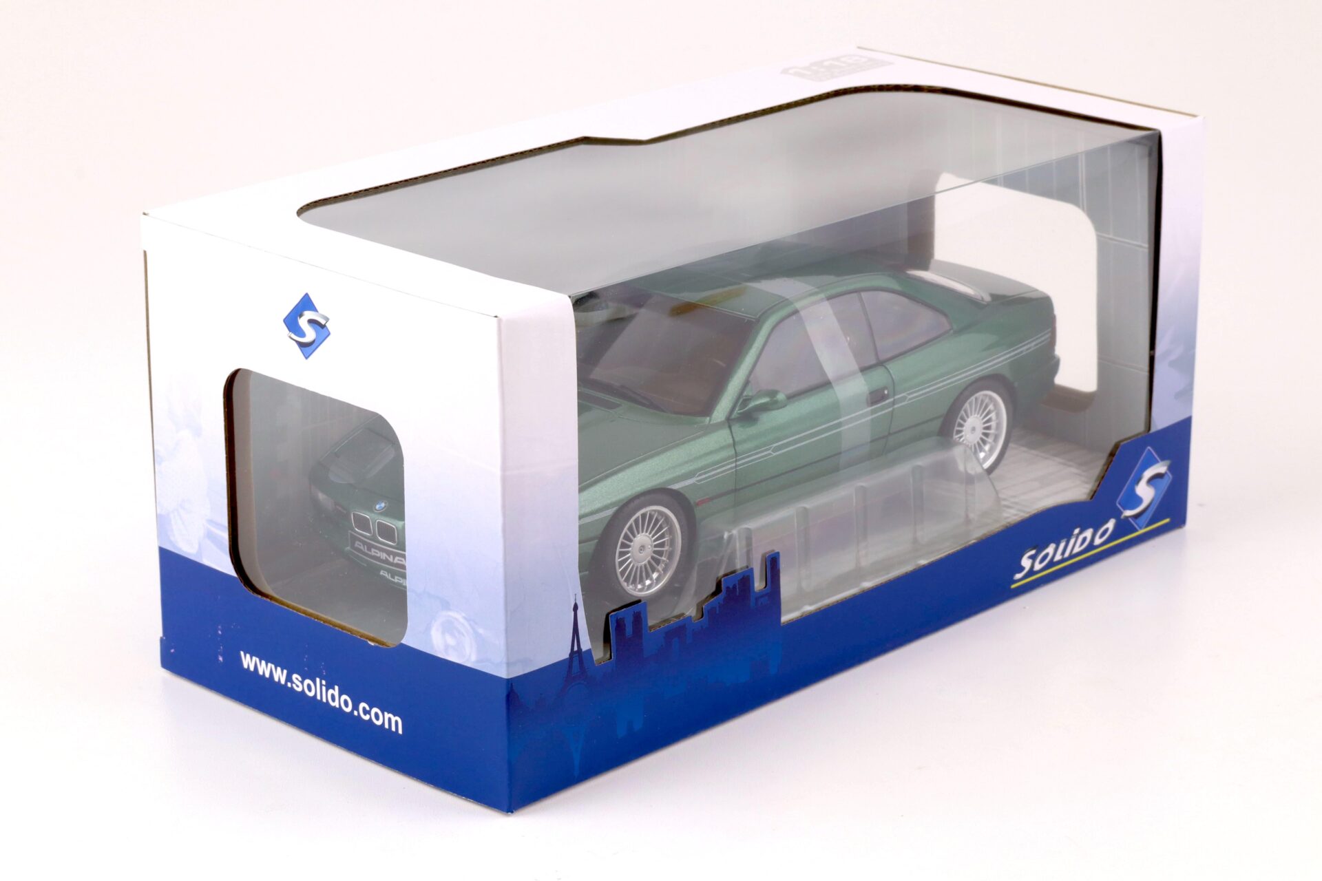 1:18 Solido BMW Alpina B12 5.0 Coupe 1990 Alpina green 2