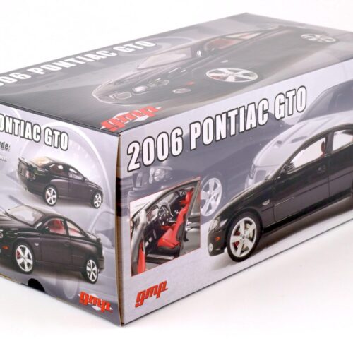 1:18 GMP 2006 Pontiac GTO Coupe phantom black with red interior 18981