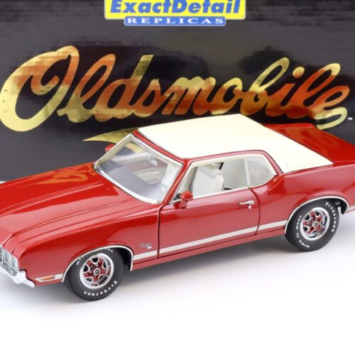 1:18 Exact Detail 1971 Oldsmobile Cutlass Supreme SX Coupe Matador red