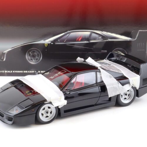 1:12 Kyosho Ferrari F40 black 08602BK Diecast