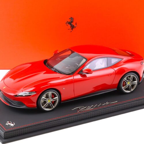 1:18 BBR Ferrari Roma Rosso Corsa 322 red P18185O - Limited 24 pcs.