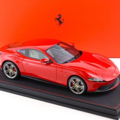 1:18 BBR Ferrari Roma Rosso Corsa 322 red P18185O - Limited 24 pcs.