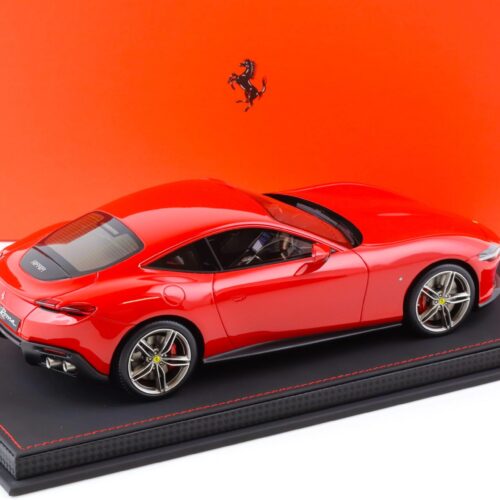 1:18 BBR Ferrari Roma Rosso Corsa 322 red P18185O - Limited 24 pcs.