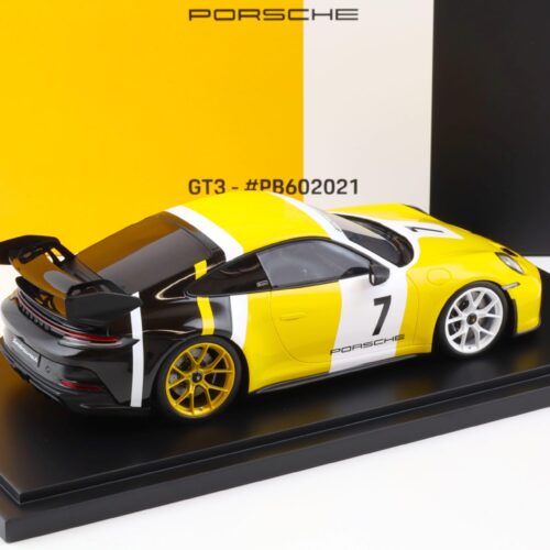 1:18 Spark Porsche 911 (992) GT3 Sonderwunsch Barilla #7 white/ yellow WAP DEALER