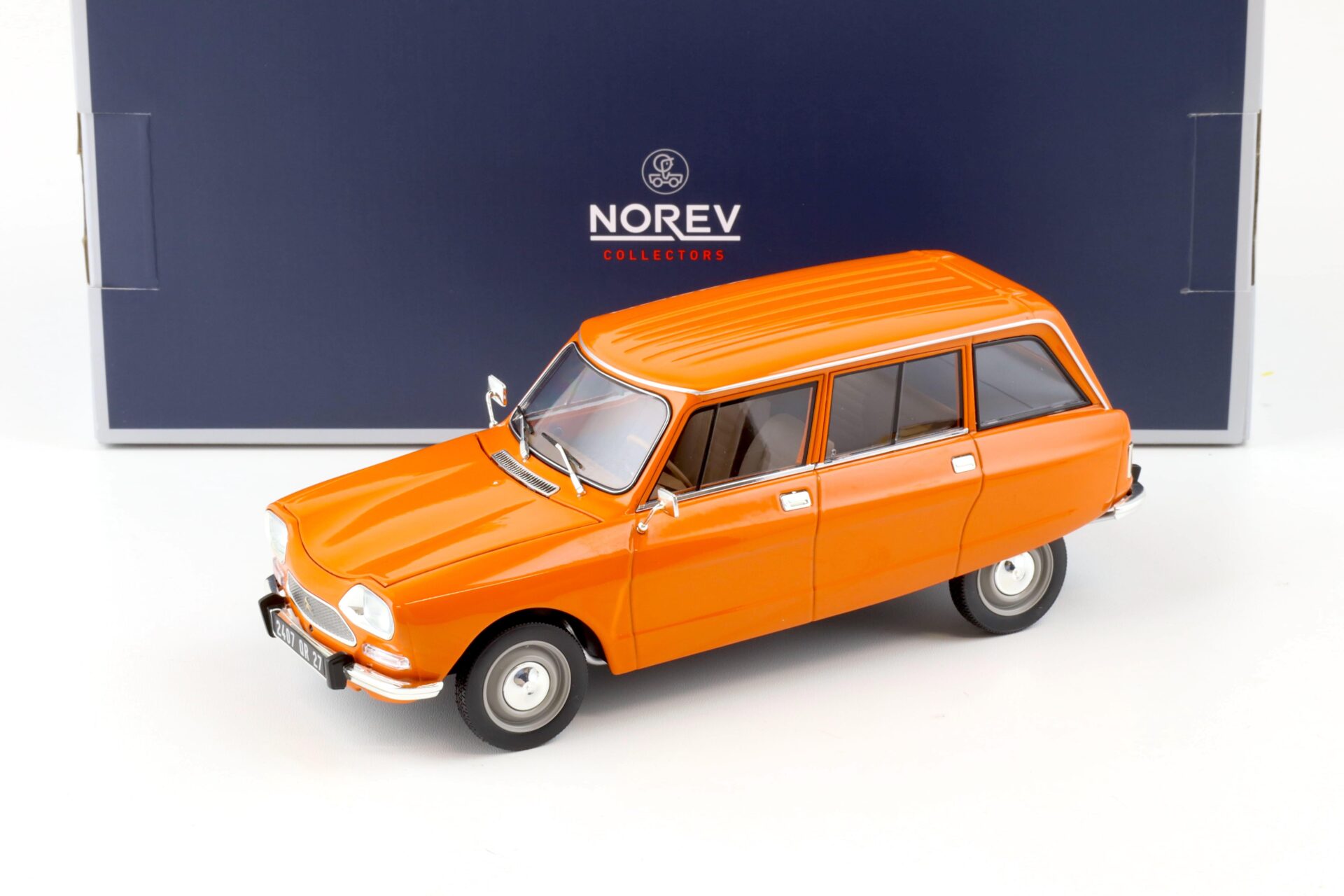 1:18 Norev Citroen Ami 8 Break 1975 Tenere orange