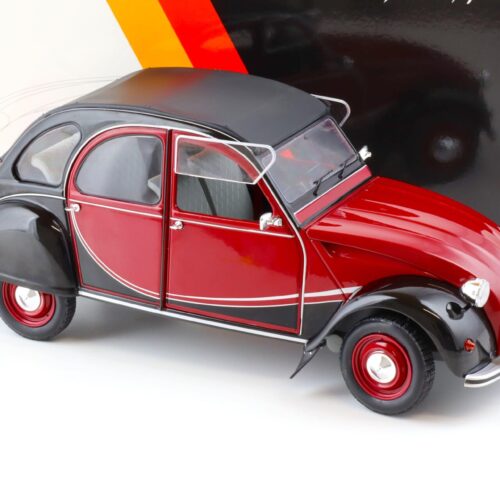 1:12 Z-Models Citroen 2CV Ente Charleston dark red/ black Diecast