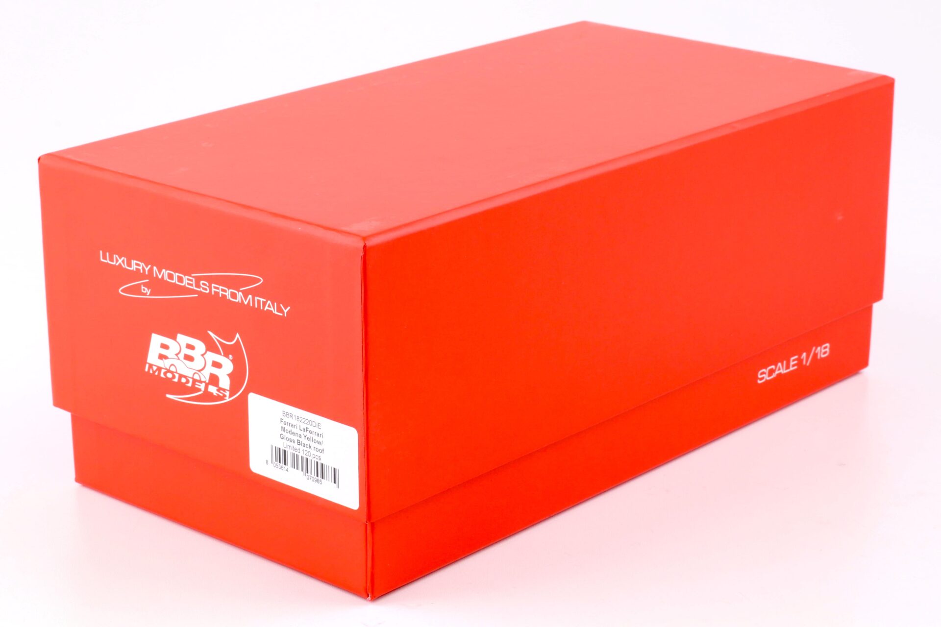 1:18 BBR Ferrari LaFerrari Modena yellow/ Gloss black roof - Limited 120 pcs.