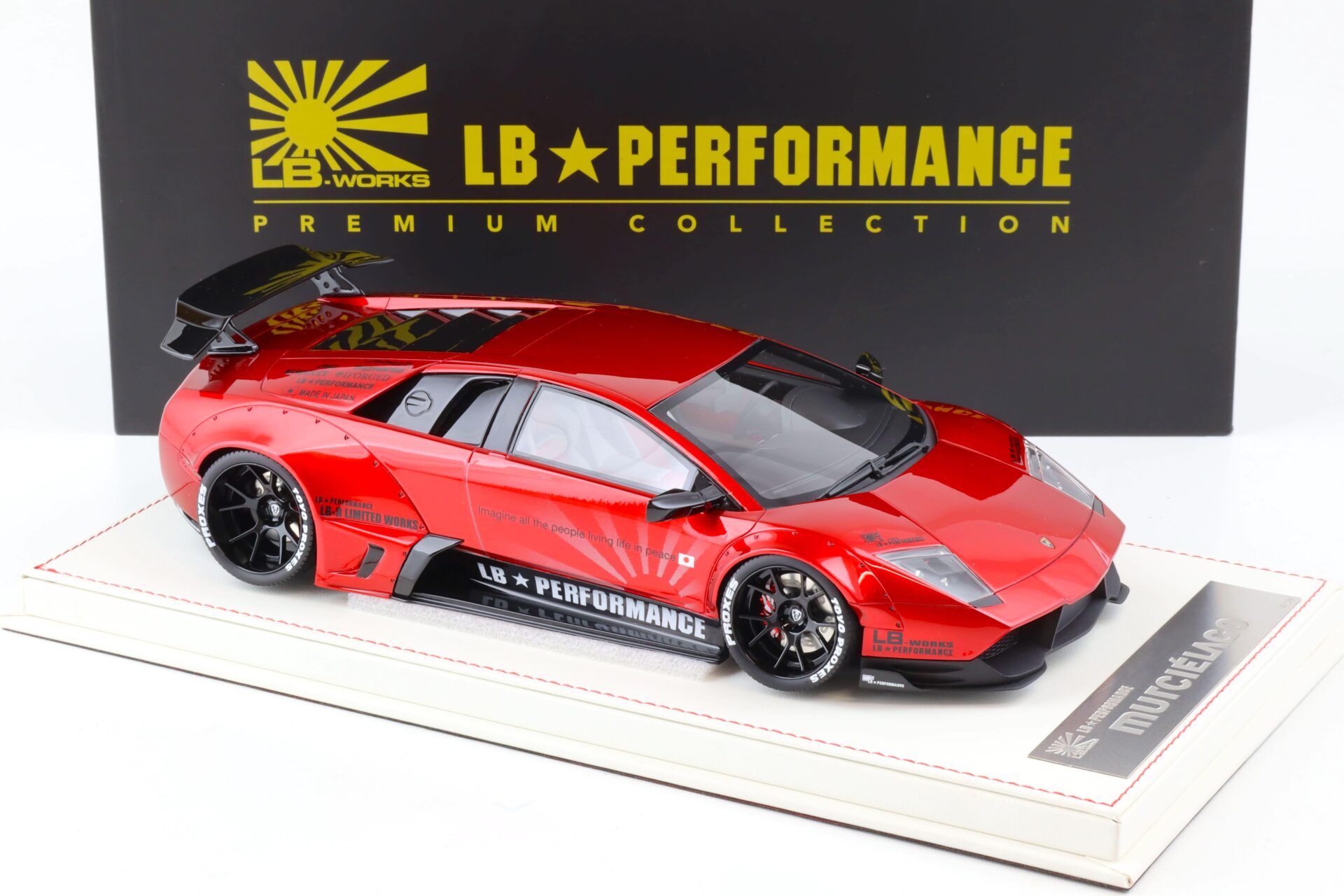 1:18 LB Performance Lamborghini Murcielago Coupe LB Works red - Limited 30 pcs.