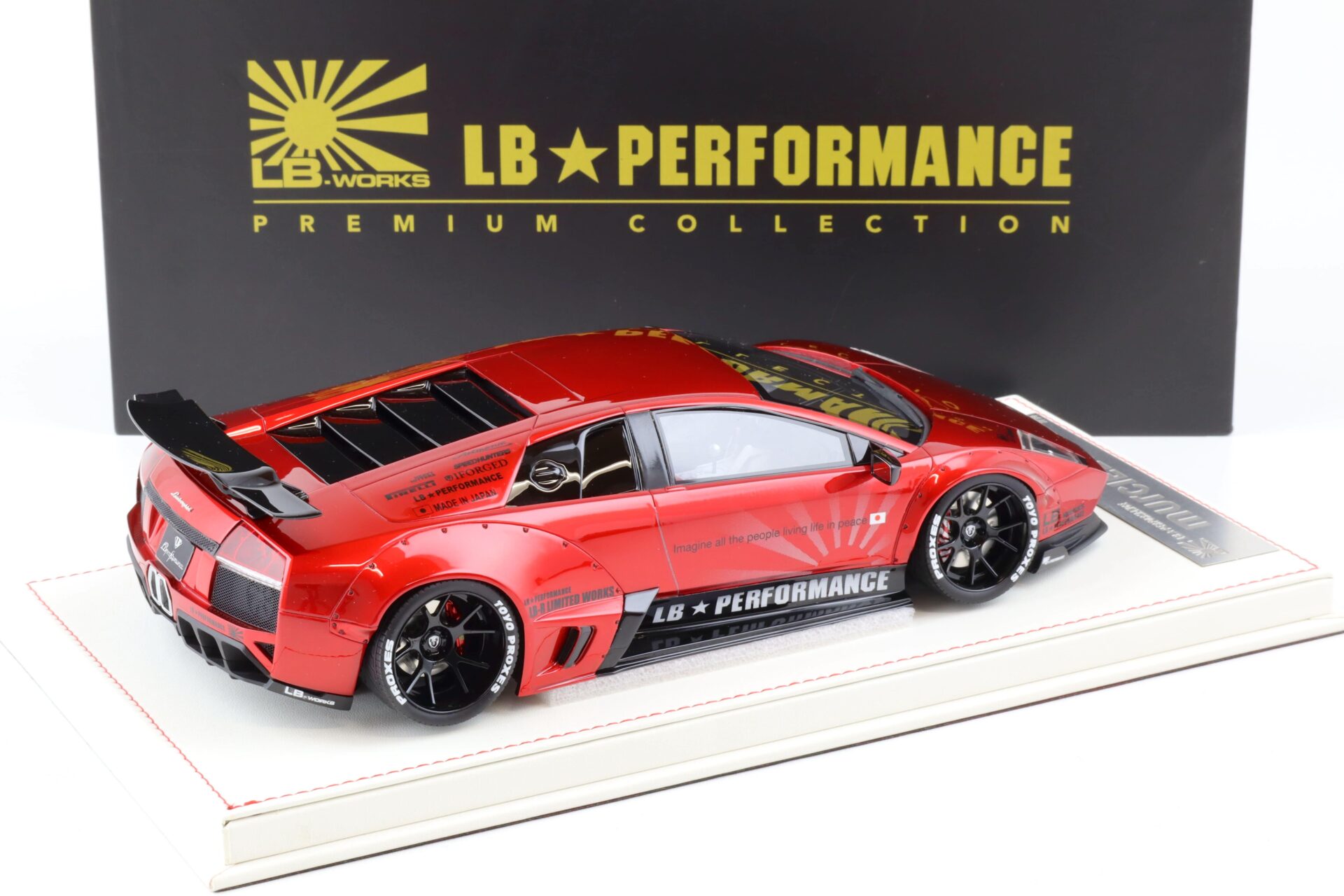 1:18 LB Performance Lamborghini Murcielago Coupe LB Works red - Limited 30 pcs.