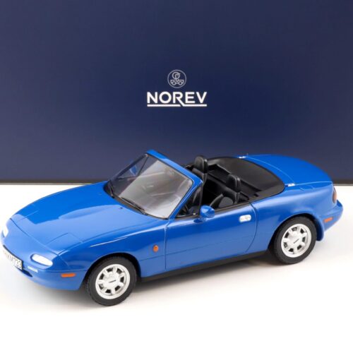 1:18 Norev Mazda MX-5 Roadster 1989 Navy blue - Limited 100 pcs.