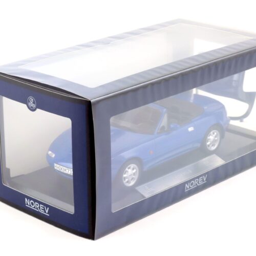 1:18 Norev Mazda MX-5 Roadster 1989 Navy blue - Limited 100 pcs.