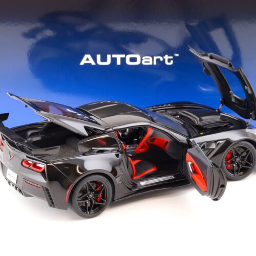 1:18 AUTOart Chevrolet Corvette C7 ZR1 Coupe 2019 Gloss black