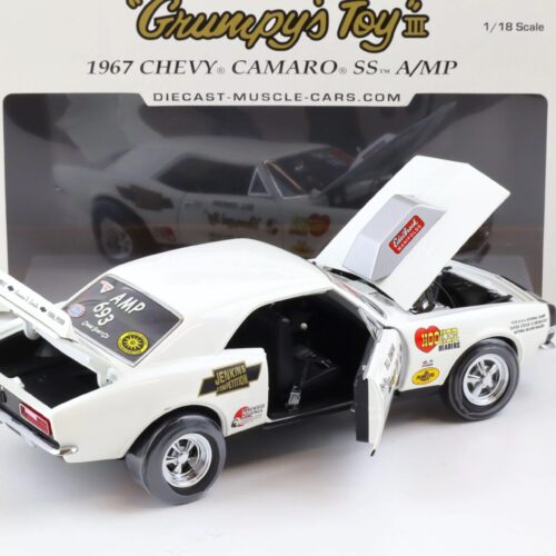 1:18 Precision 1967 Chevrolet Camaro SS A/MP Grumpy´s Toy III Bill Jenkins white