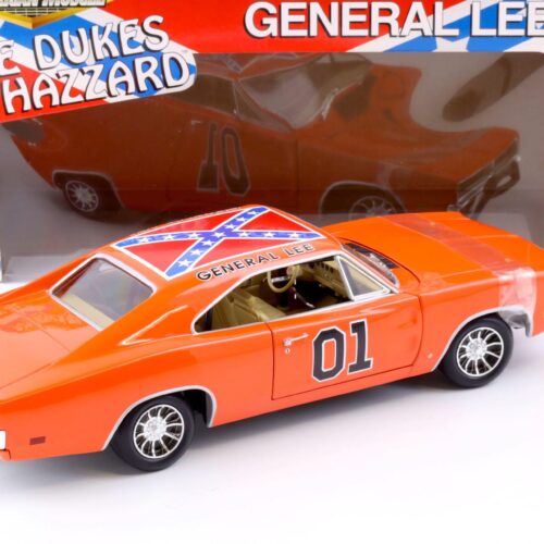 1:18 ERTL 1969 Dodge Charger General Lee Dukes of Hazzard orange #01