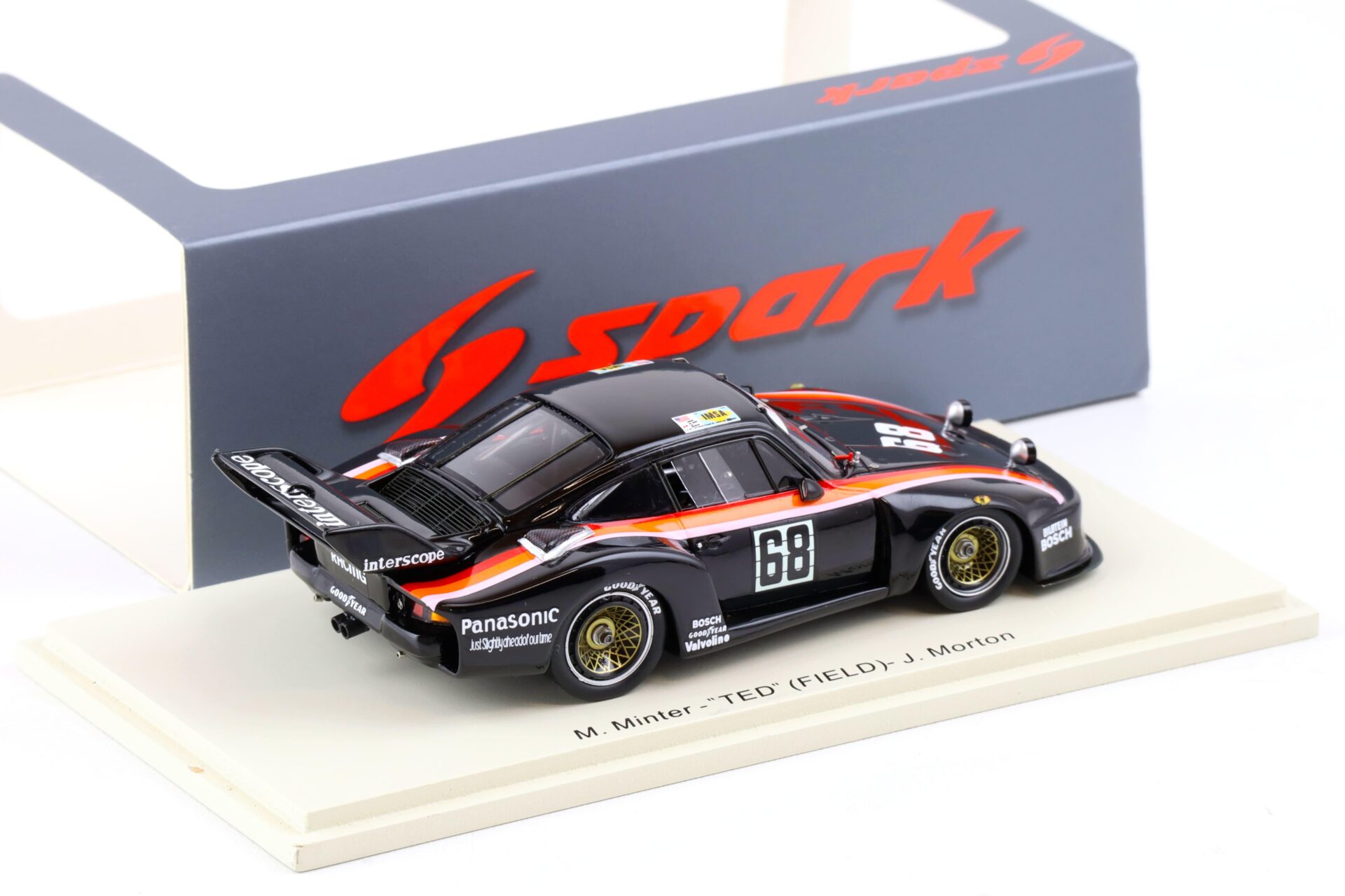 1:43 Spark Porsche 935 Le Mans 1979 INTERSCOPE #68 Minter/ Morton