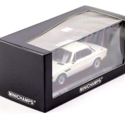 1:43 Minichamps BMW 3.0 CS Coupe 1969 white - Image 3