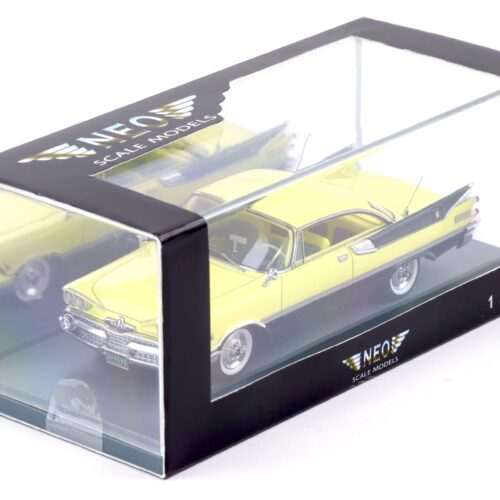 1:43 NEO Dodge Custom Royal Lancer 2-door Hardtop yellow/ black 1959