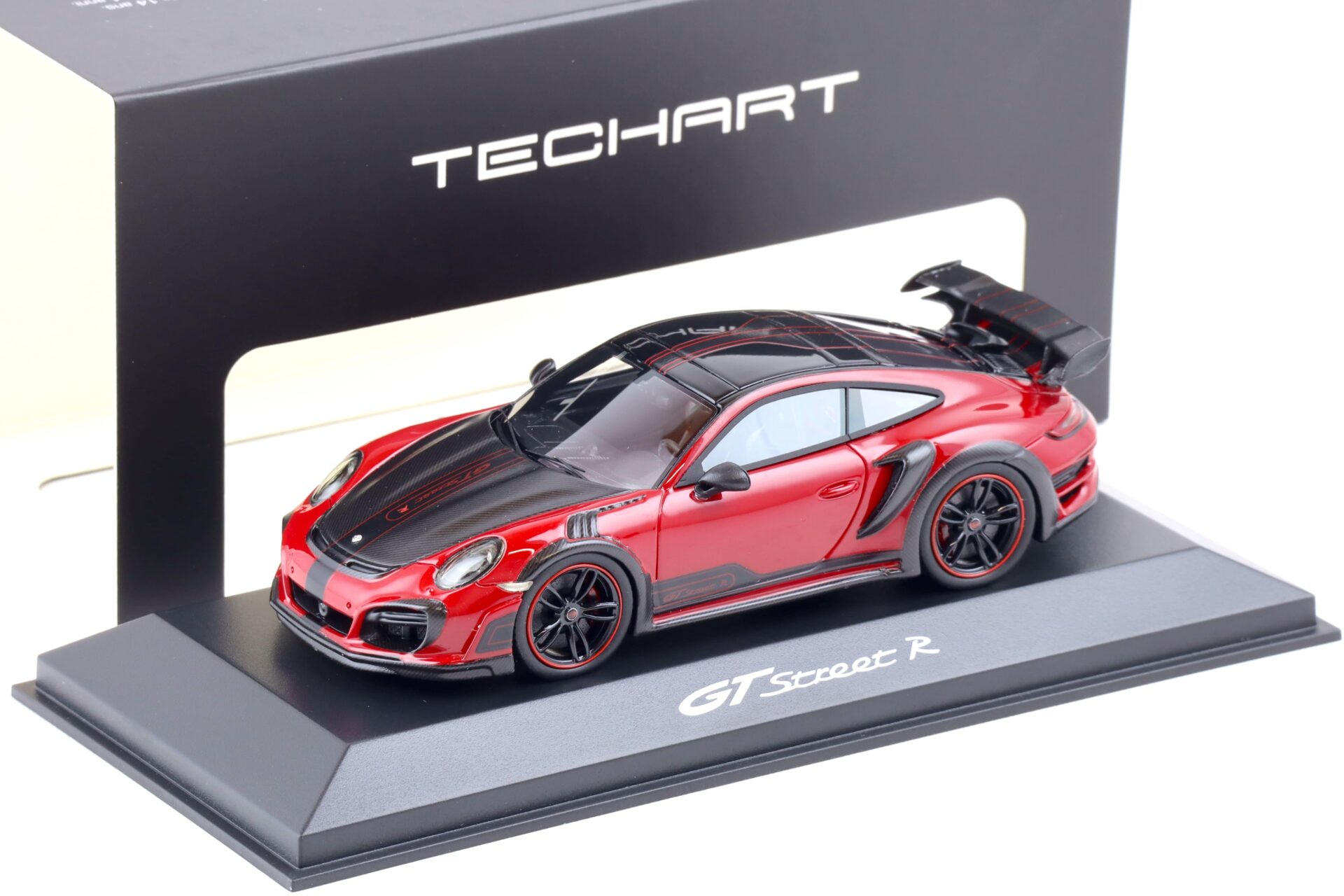 ID 85742 orig.jpg 1:43 TECHART Collection Porsche 911 (991) Techart GTStreet R Coupe Karmin red