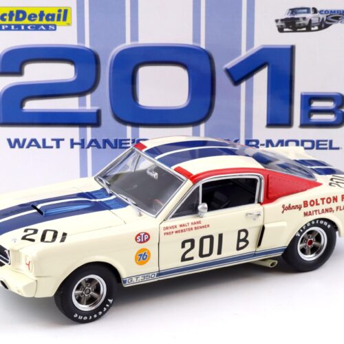 1:18 Exact Detail Shelby GT 350 Walt Hane R-Model #201B white WCC112