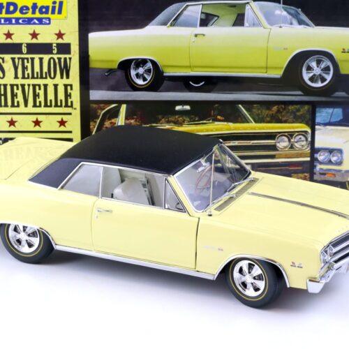 1:18 Exact Detail Chevrolet Chevelle Z16 Malibu SS 396 Turbo Jet Crocus yellow WCC506A