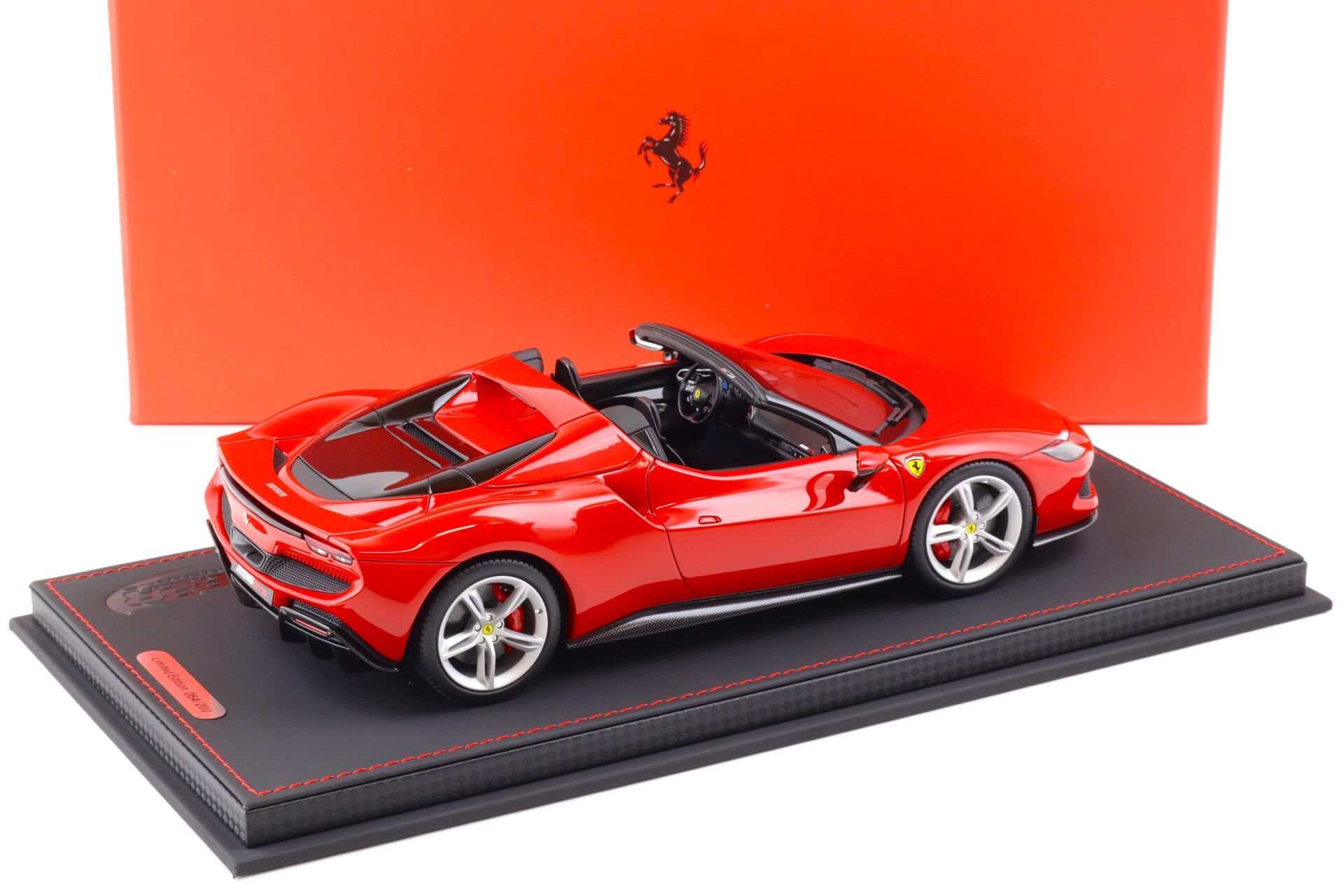 1:18 BBR Ferrari 296 GTS Rosso Corsa 322 red - Limited 200 pcs.