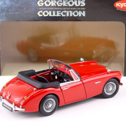 1:18 Kyosho Austin Healey 3000 MKIII Roadster with Top red 08143R - Image 3