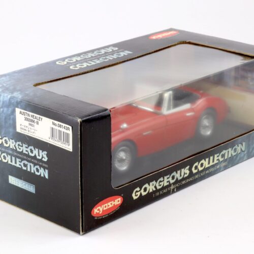 1:18 Kyosho Austin Healey 3000 MKIII Roadster with Top red 08143R - Image 5