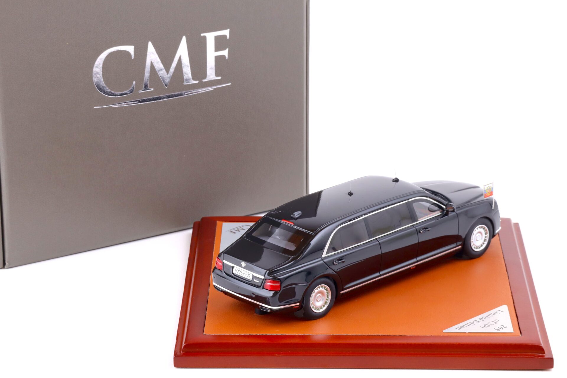 1:43 CMF Aurus Senat Kortezh Russian State Car Limousine 2018 black