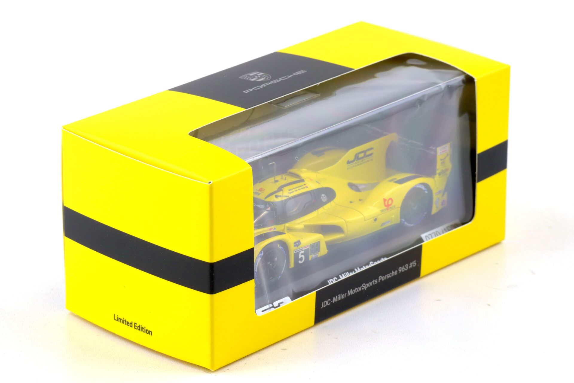 1:43 Spark Porsche 963 JDC Miller Motorsports Rockenfeller #5 yellow WAP DEALER