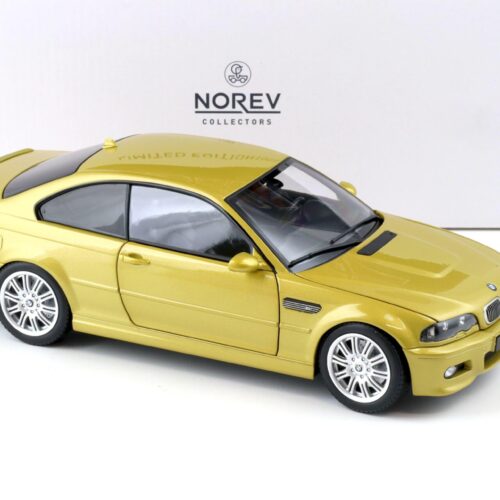 1:18 Norev BMW M3 (E46) Coupe 2000 Phoenix yellow - Limited 1000 pcs.