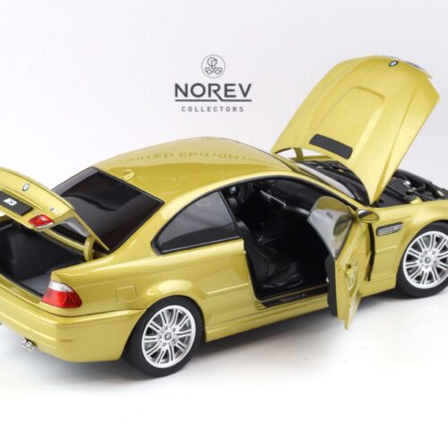 1:18 Norev BMW M3 (E46) Coupe 2000 Phoenix yellow - Limited 1000 pcs.