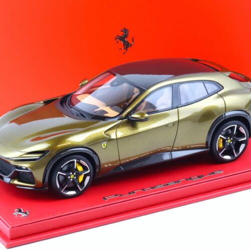 1:18 BBR Ferrari Purosangue Verde Volterra green/ red base - Limited 40 pcs.