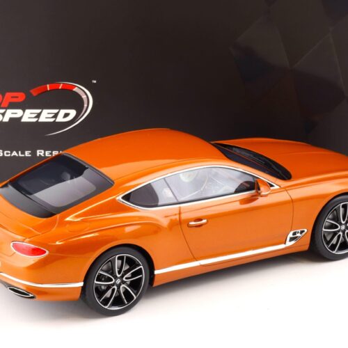1:18 Top Speed Bentley Continental GT Coupe orange flame TS0222