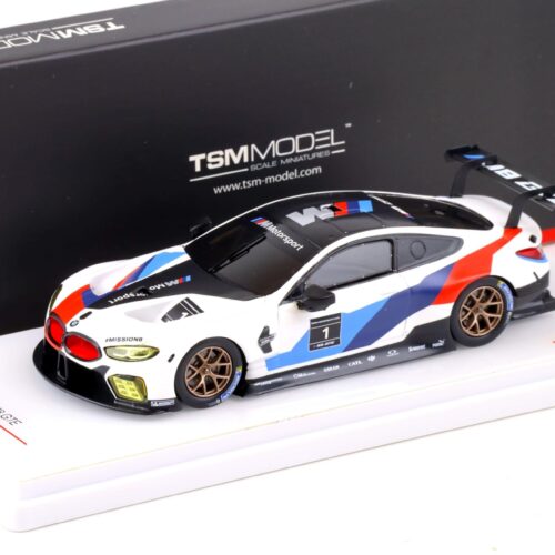 1:43 TSM Model BMW M8 GTE Coupe 2018 Presentation #1 white TSM430429