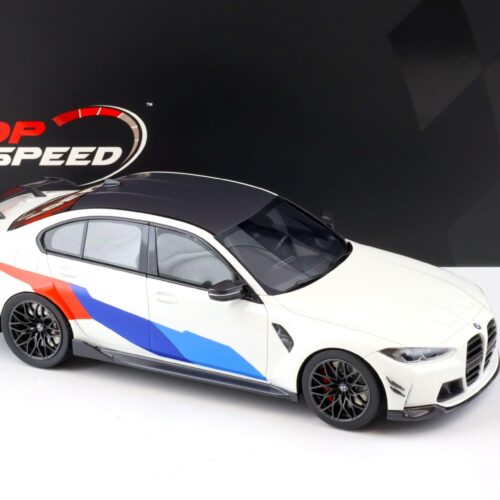 1:18 Top Speed BMW M3 M-Performance (G80) Limousine Alpine white TS0349