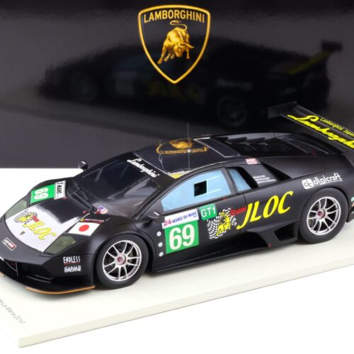 1:18 Spark Lamborghini Murcielago R-SV LM - JLOC 24h Le Mans 2010 #69 black