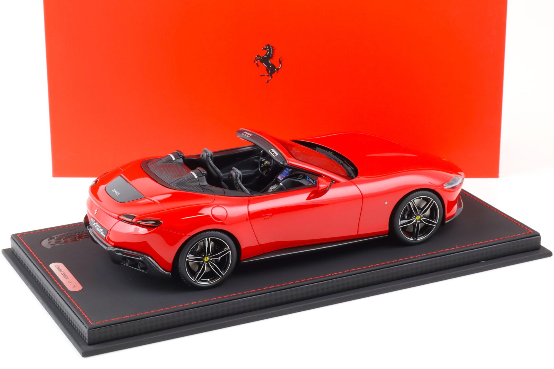 1:18 BBR Ferrari Roma Spider Rosso Corsa 322 red - Limited 78 pcs.