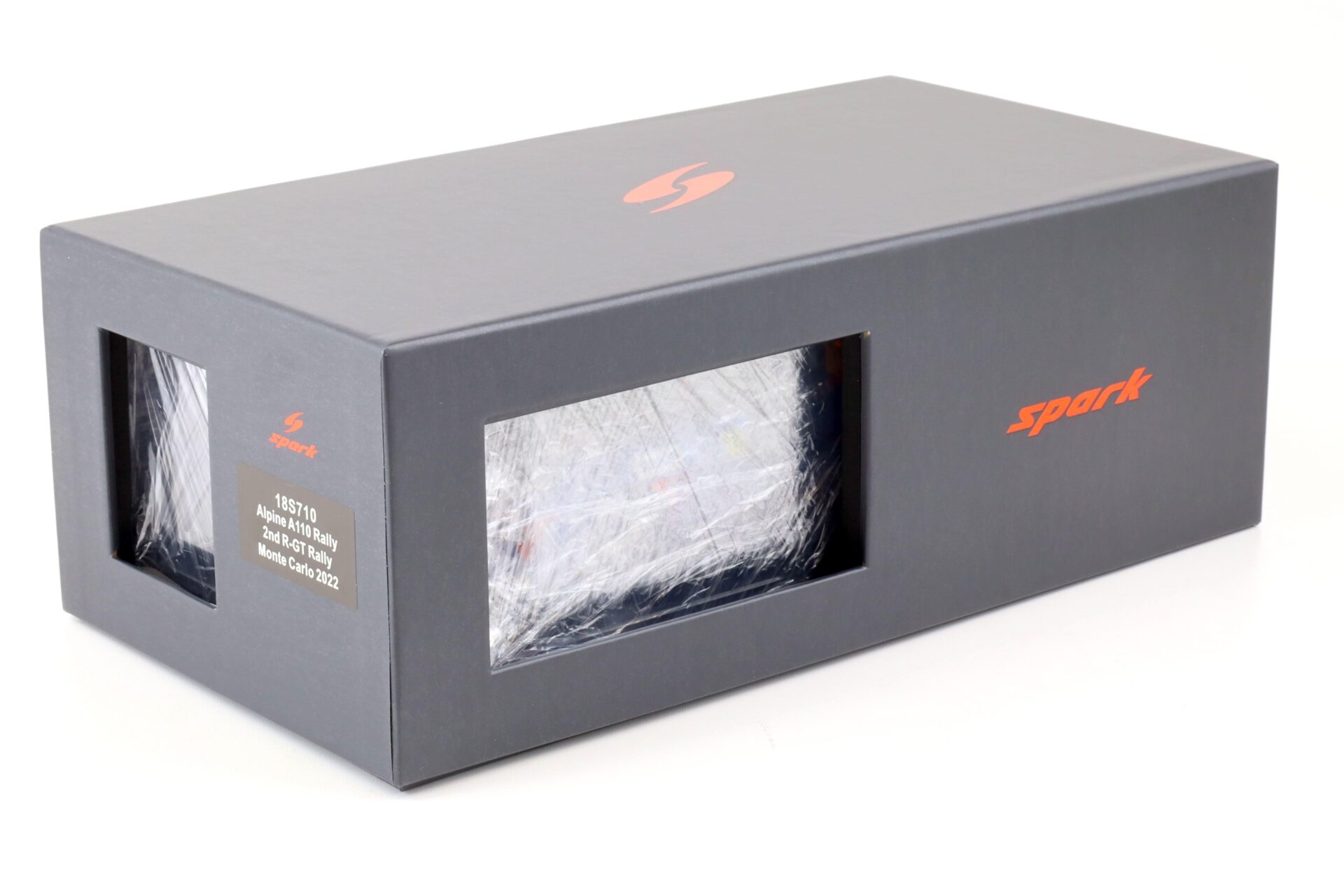 1:18 Spark Alpine A110 Rally Monte Carlo 2022 #46 Guigou/Bronner