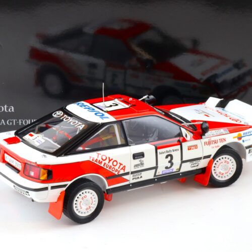 1:18 Kyosho Toyota Celica GT-FOUR 1990 Safari Rallye #3 Waldegard/ Gallagher